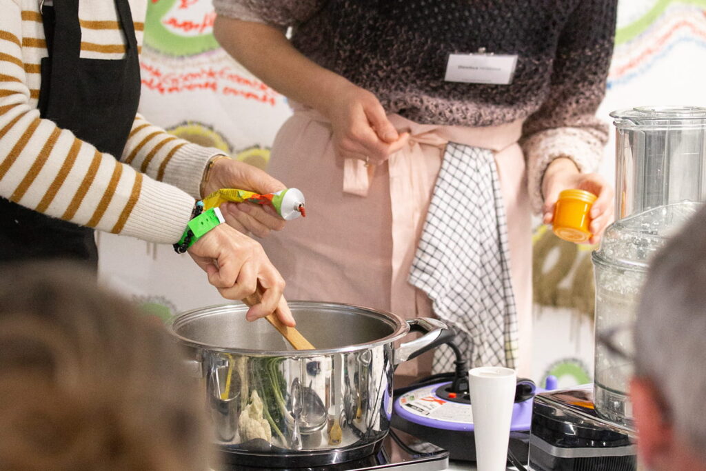 Photo d'un atelier de cuisine