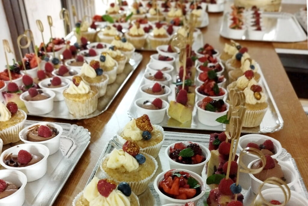 Plateaux de desserts